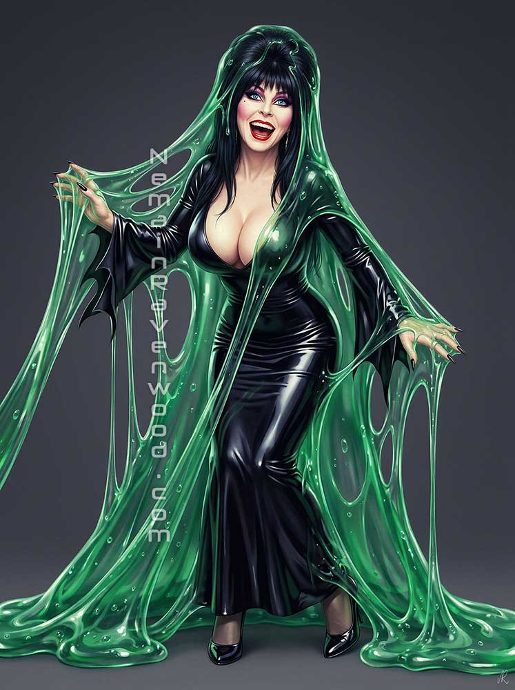 Elvira loves Slime